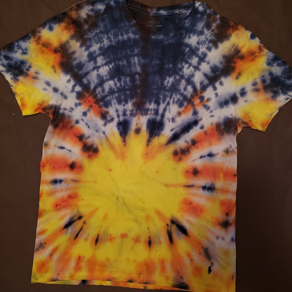 Ralph Lauren polo crew neck tie dye